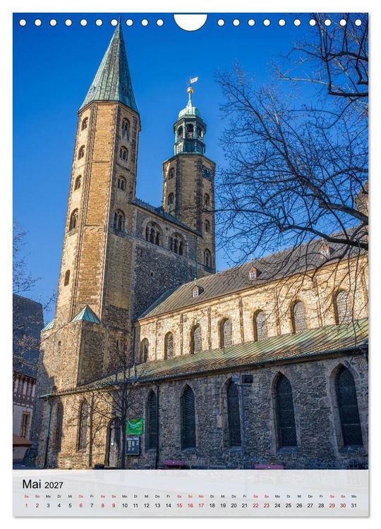 Produktbild: Goslar - Kaiserstadt und Welterbe (Wandkalender 2027 DIN A4 hoch), CALVENDO Monatskalender