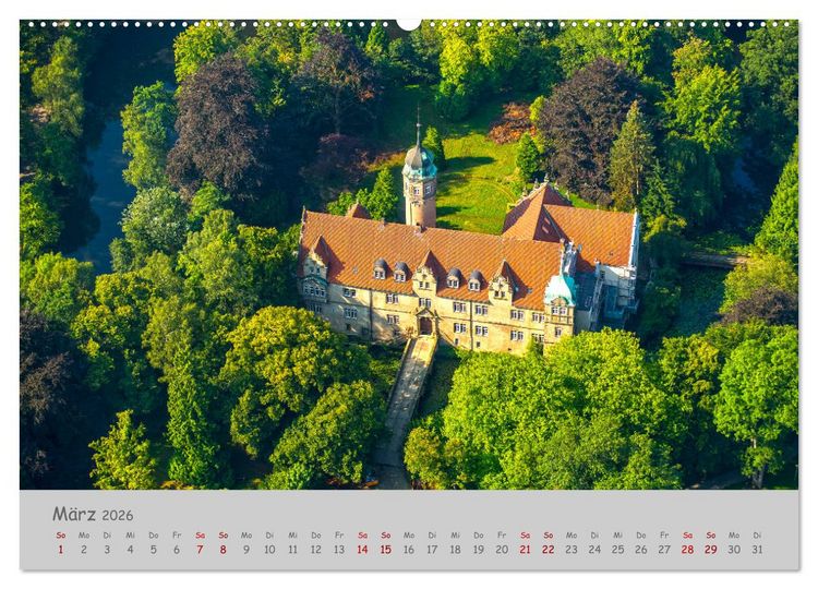 Produktbild: Das Ruhrgebiet Industrieromantik und Natur (Wandkalender 2026 DIN A2 quer), CALVENDO Monatskalender
