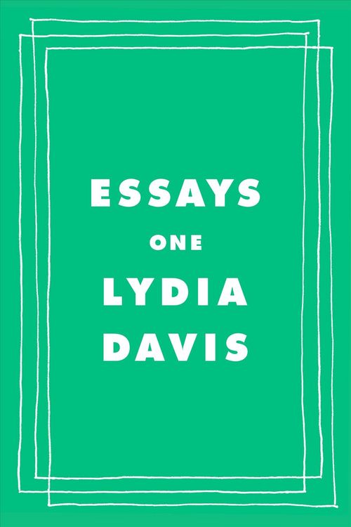 Produktbild: Davis, L: Essays One