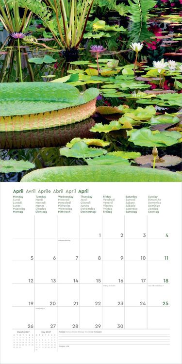 Produktbild: G&auml;rten der Welt - KUNTH Broschurkalender 2027