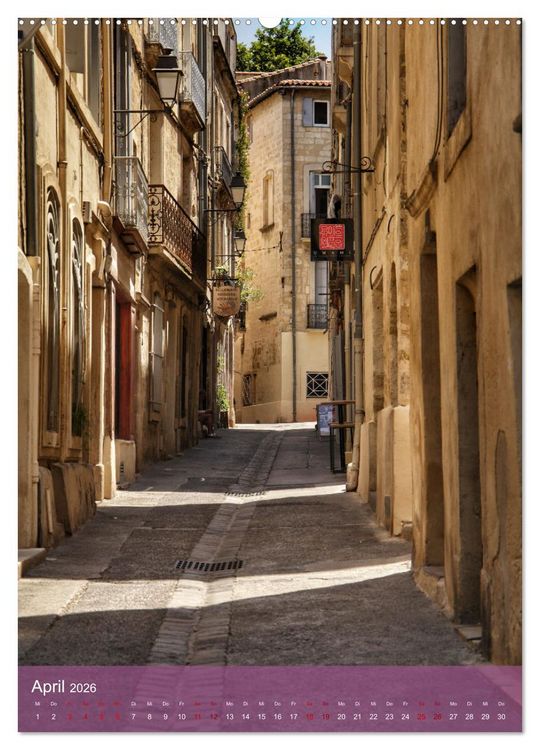 Produktbild: Der S&uuml;den Frankreichs bei Montpellier (hochwertiger Premium Wandkalender 2026 DIN A2 hoch), Kunstdruck in Hochglanz