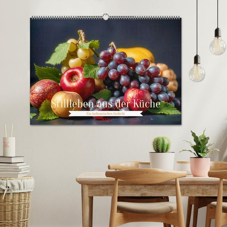 Produktbild: Stillleben aus der K&uuml;che (Wandkalender 2026 DIN A2 quer), CALVENDO Monatskalender