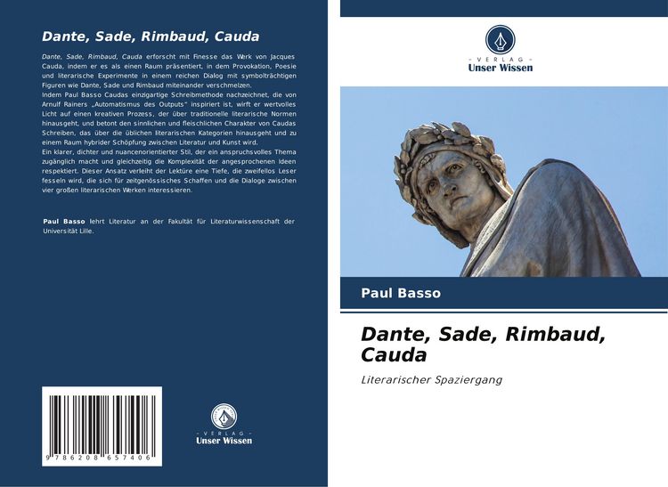 Produktbild: Dante, Sade, Rimbaud, Cauda