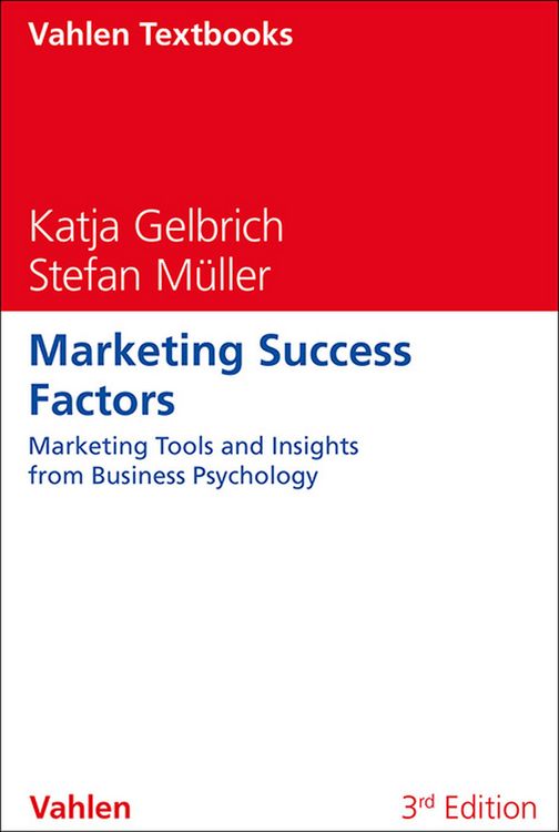 Produktbild: Marketing Success Factors