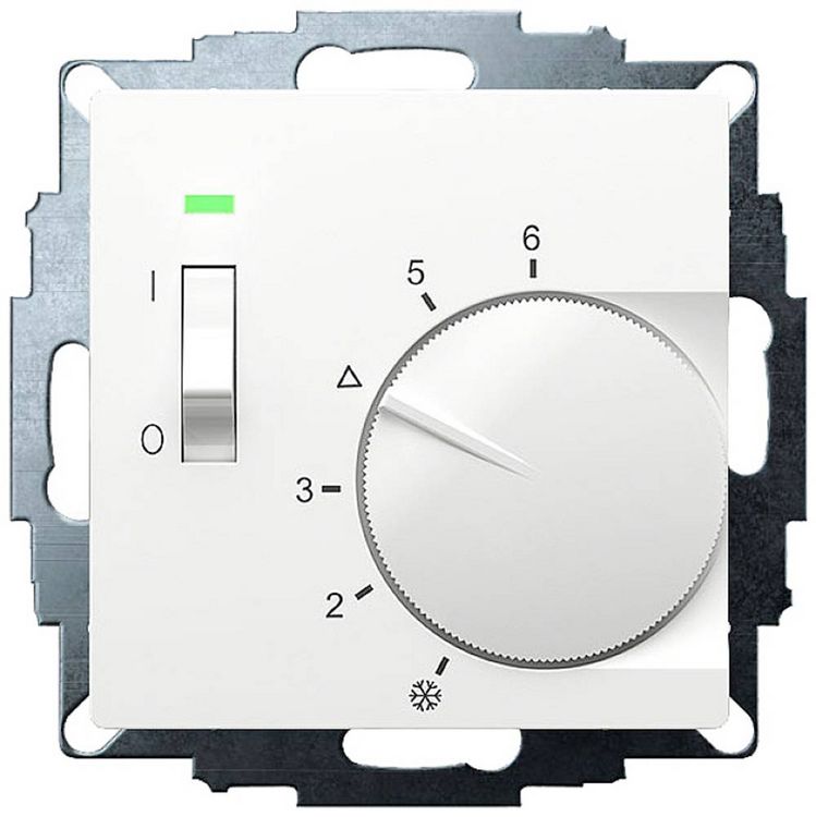 Produktbild: Eberle 191811554602 UTE 1015-RAL9016-G-55 Raumthermostat Unterputz Heizen 1St.