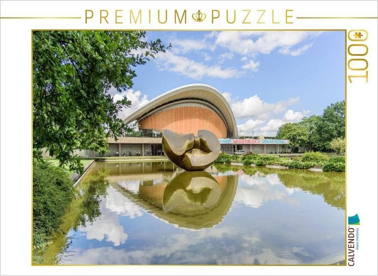 Produktbild: CALVENDO Puzzle Das Haus der Kulturen der Welt | 1000 Teile Lege-Gr&ouml;&szlig;e 64x48cm Foto-Puzzle f&uuml;r gl&uuml;ckliche Stunden