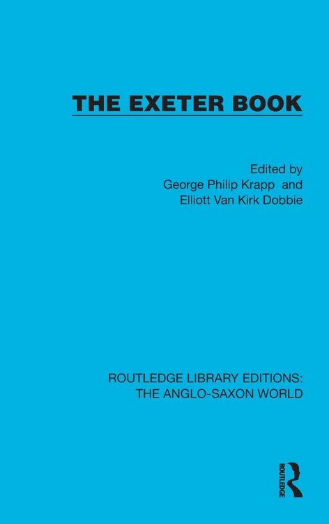 Produktbild: The Exeter Book