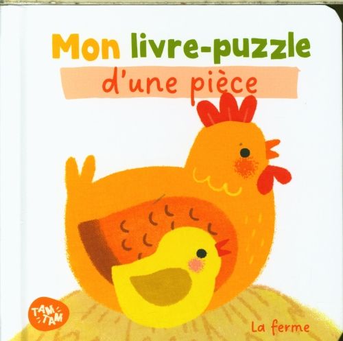 Produktbild: La ferme : mon livre-puzzle d'une pi&egrave;ce