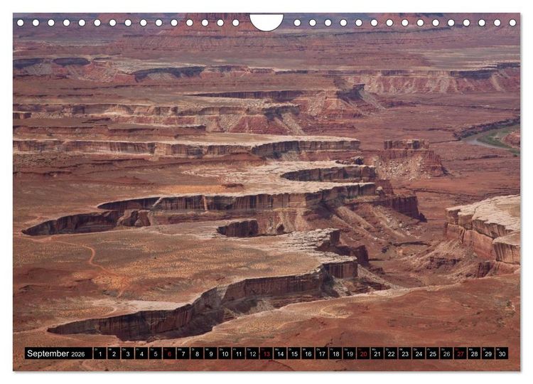 Produktbild: Blickpunkte der USA (Wandkalender 2026 DIN A4 quer), CALVENDO Monatskalender