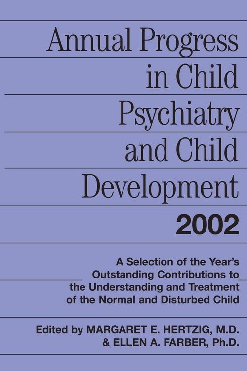 Produktbild: Annual Progress in Child Psychiatry and Child Development 2002