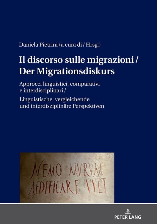 Produktbild: Il discorso sulle migrazioni / Der Migrationsdiskurs