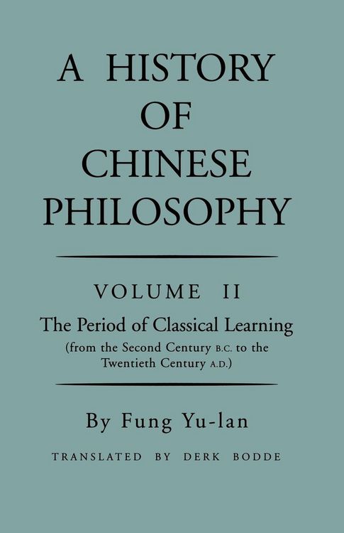 Produktbild: History of Chinese Philosophy, Volume 2