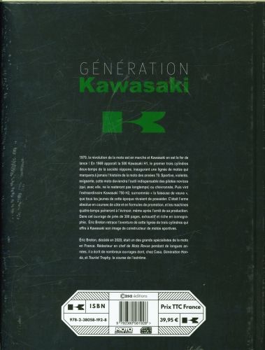Produktbild: G&eacute;n&eacute;ration Kawasaki, l'aventure fabuleuse des trois cylindres