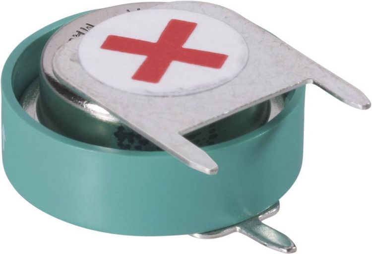 Produktbild: Varta V40H-SLF ++/- Knopfzellen-Akku 40H NiMH 43 mAh 1.2V 1St.