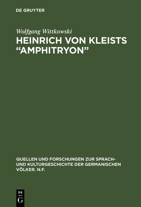 Produktbild: Heinrich von Kleists "Amphitryon"