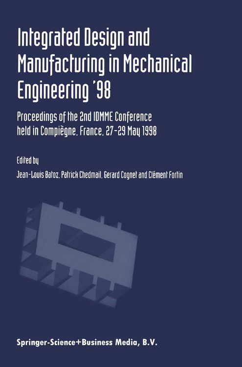 Produktbild: Integrated Design and Manufacturing in Mechanical Engineering &rsquo;98