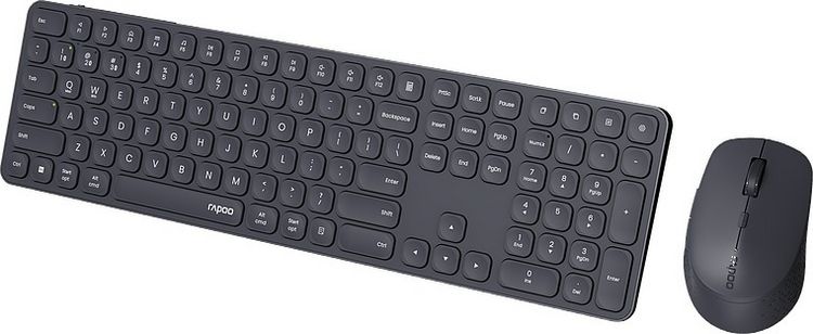 Produktbild: RAPOO 9810M.DE.DARK GREY Multi-Mode Wireless Combo