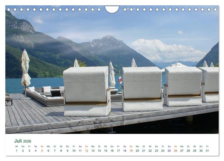 Produktbild: Tirol &ndash; Rund um den Achensee (Wandkalender 2026 DIN A4 quer), CALVENDO Monatskalender