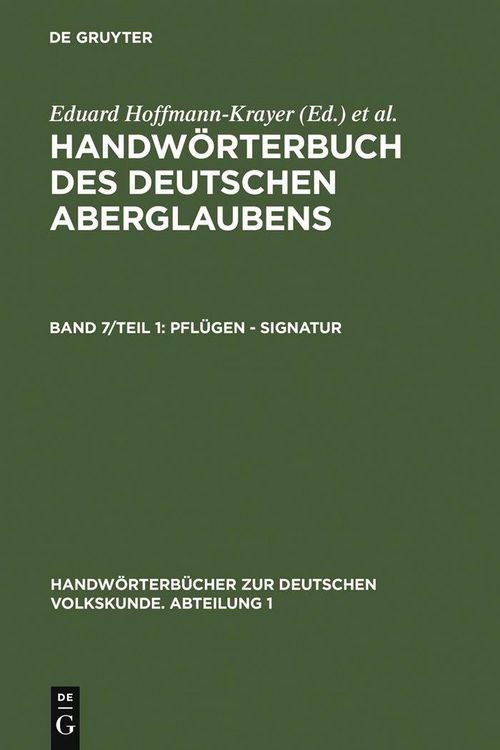 Produktbild: Pfl&uuml;gen - Signatur