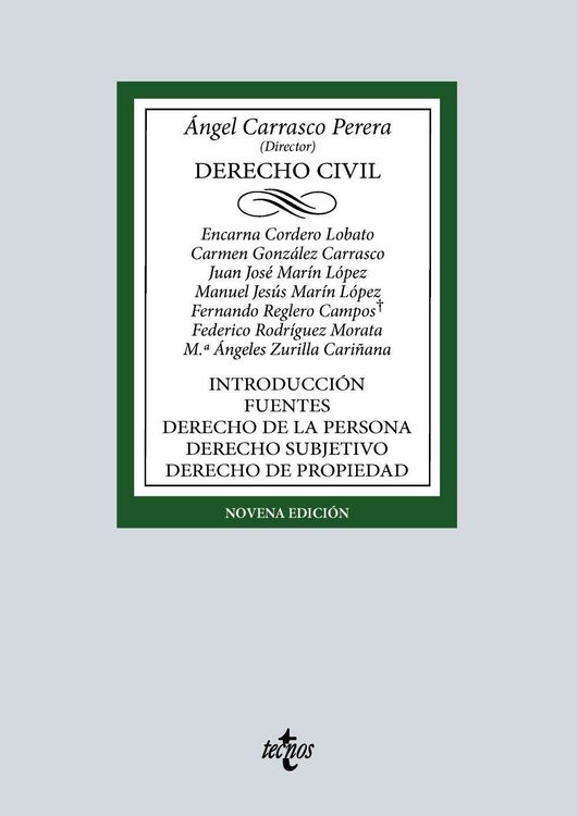 Produktbild: Derecho Civil