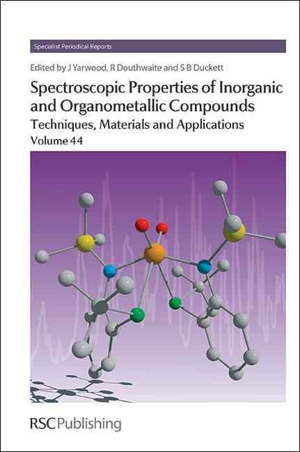 Produktbild: Spectroscopic Properties of Inorganic and Organometallic Compounds