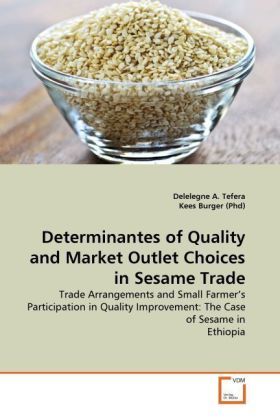 Produktbild: Tefera, D: Determinantes of Quality and Market Outlet Choice
