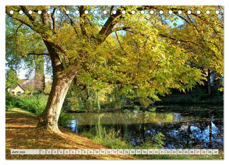 Produktbild: Euskirchen - Ein Trip durch die Kreisstadt am Rande der Eifel (Tischkalender 2026 DIN A5 quer), CALVENDO Monatskalender