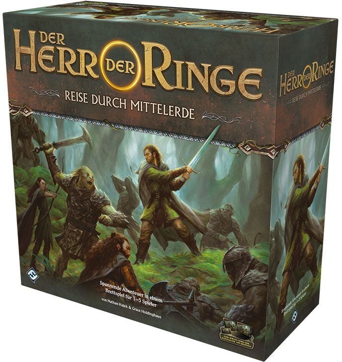 Produktbild: Fantasy Flight Games - Der Herr der Ringe: Reise durch Mittelerde