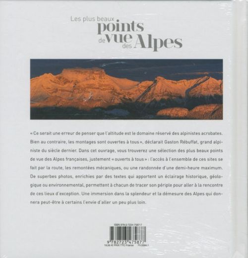 Produktbild: Les plus beaux points de vue des Alpes