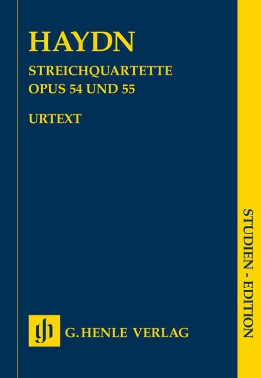 Produktbild: Joseph Haydn - Streichquartette Heft VII op. 54 und 55 (Tost-Quartette)