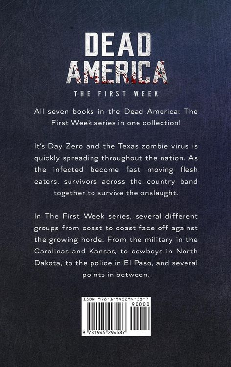 Produktbild: Dead America - The First Week - 7 Book Collection