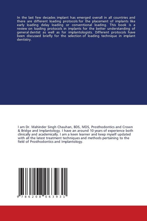 Produktbild: Immediate Vs Delayed Loading Of Dental Implants