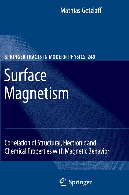 Produktbild: Surface Magnetism