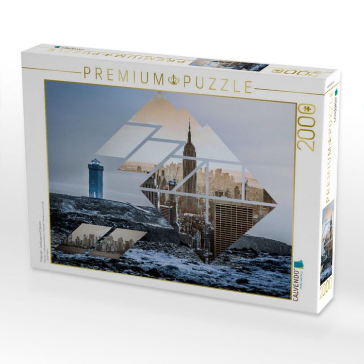 Produktbild: Polyscape - Landscape and Cityview (Puzzle)