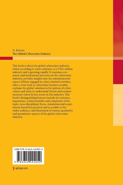 Produktbild: The Global Cybercrime Industry