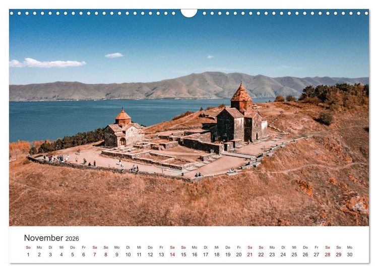 Produktbild: Armenien - Wo die Geschichte ihre Stimme erhebt (Wandkalender 2026 DIN A3 quer), CALVENDO Monatskalender