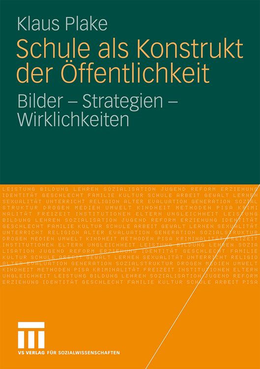 Produktbild: Schule als Konstrukt der &Ouml;ffentlichkeit
