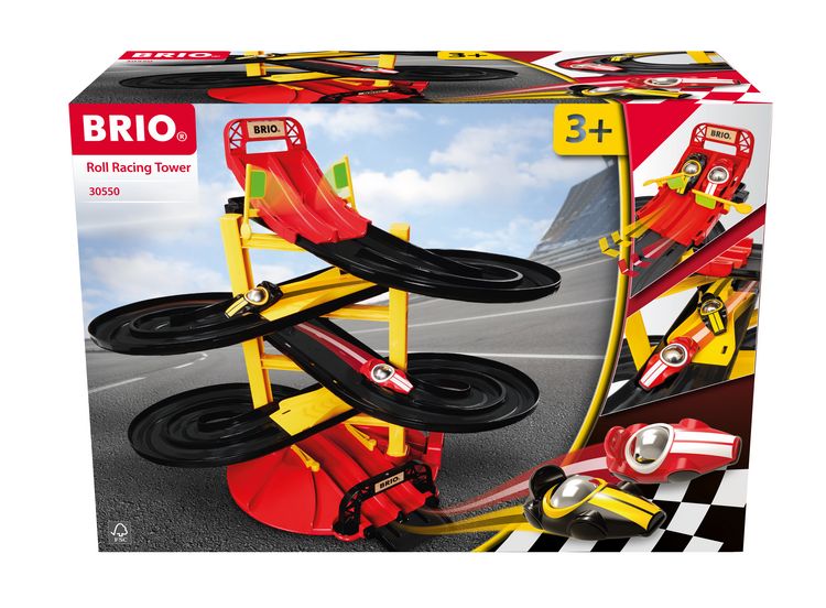 Produktbild: BRIO Infant/ Toddler - Rennbahn-Turm mit zwei Rennwagen