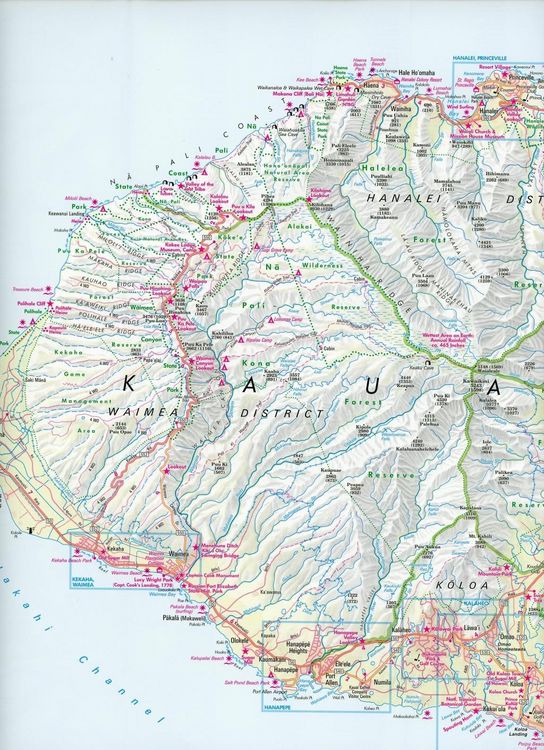 Produktbild: Nelles Map Hawaii: Kauai