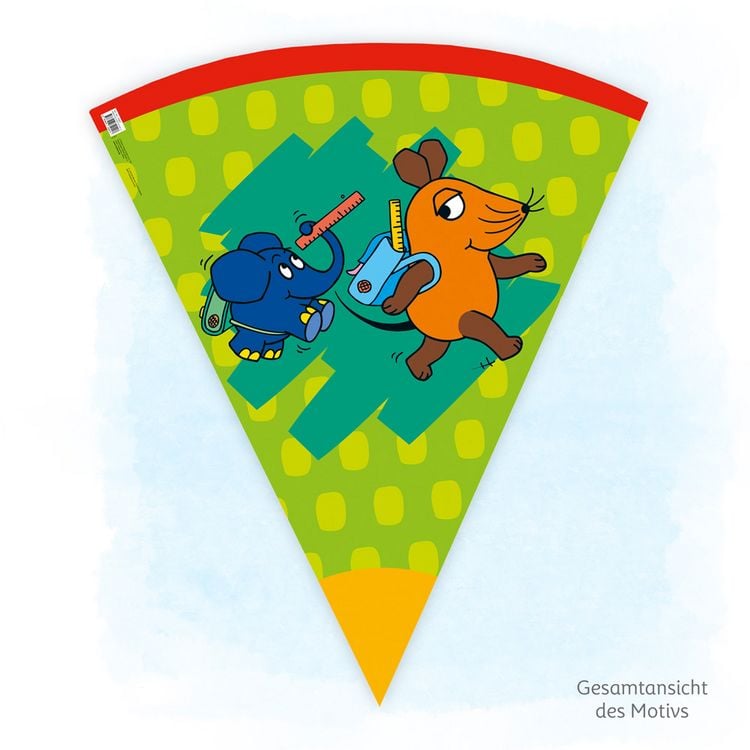 Produktbild: Schult&uuml;te "Die Maus" 85 cm mit T&uuml;ll