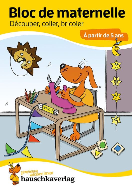Bild vom Artikel Bloc préscolaire, cahier de jeux 5 ans pour garçon et fille - Couper, coller, bricoler - Cahier de jeux & cahier de coloriage enfant vom Autor Ulrike Maier