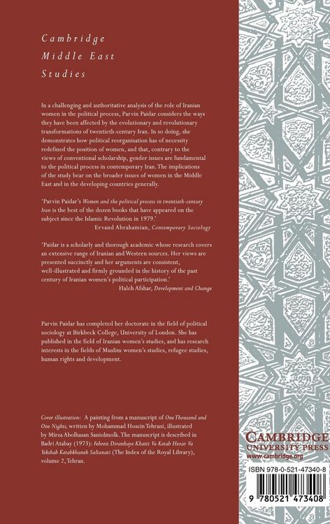 Produktbild: Women and the Political Process in Twentieth-Century Iran