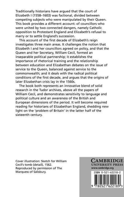 Produktbild: The Early Elizabethan Polity