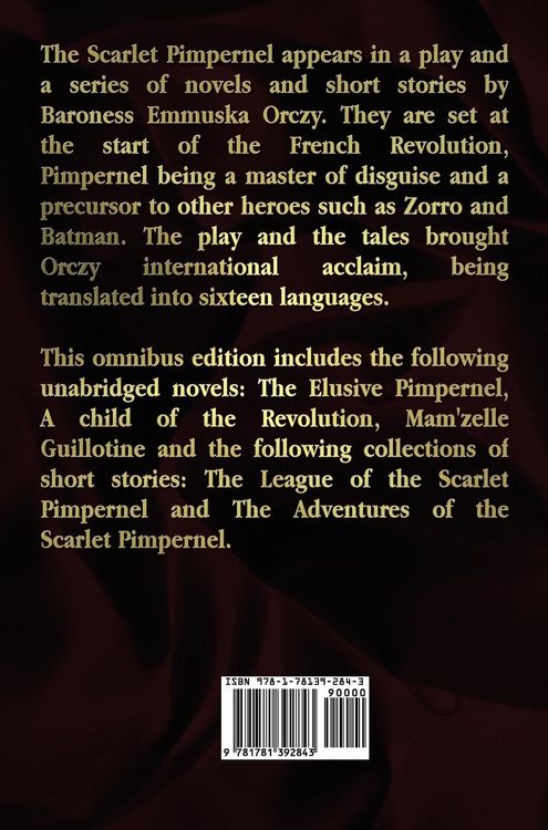 Produktbild: The Elusive Pimpernel with a Child of the Revolution, Mam'zelle Guillotine, the League of the Scarlet Pimpernel and the Adventures of the Scarlet Pimp