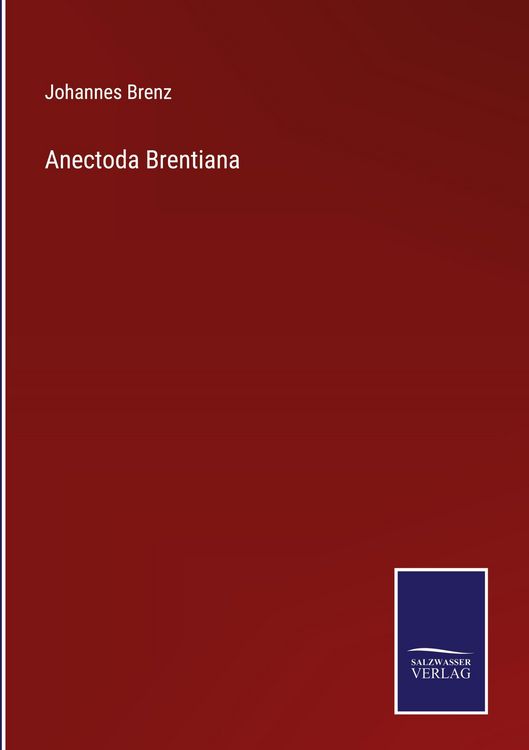 Produktbild: Anectoda Brentiana