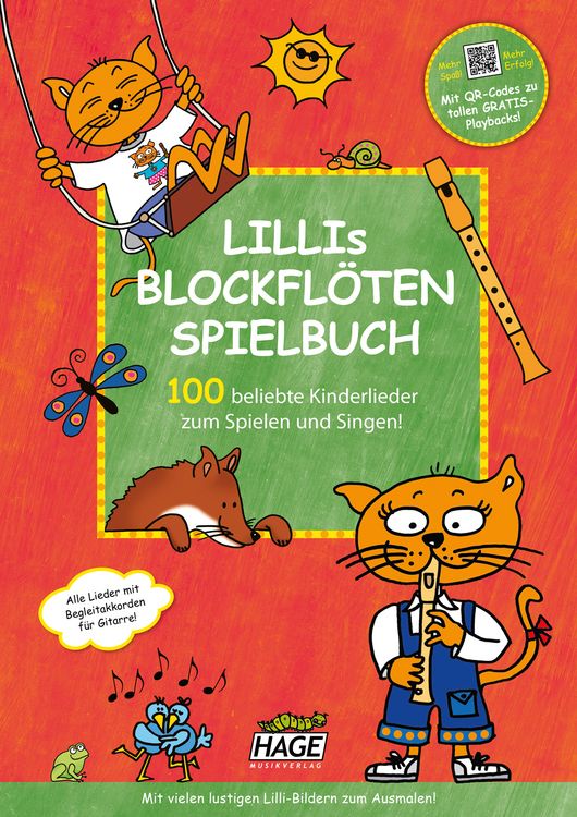 Produktbild: Lillis Blockfl&ouml;ten Spielbuch