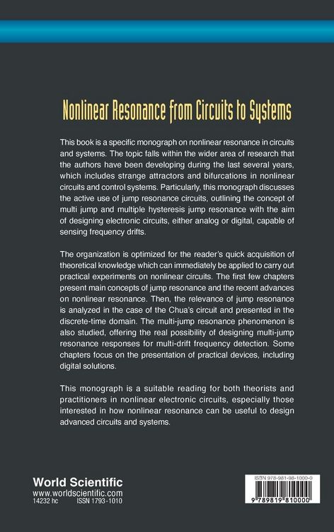 Produktbild: Nonlinear Resonance from Circuits To Systems