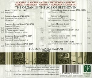 Produktbild: The Organ In The Age Of Beethoven