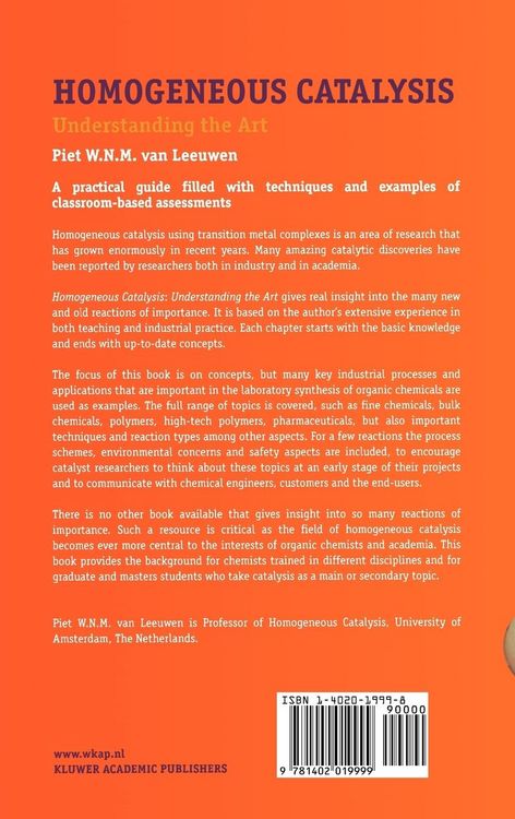 Produktbild: Homogeneous Catalysis