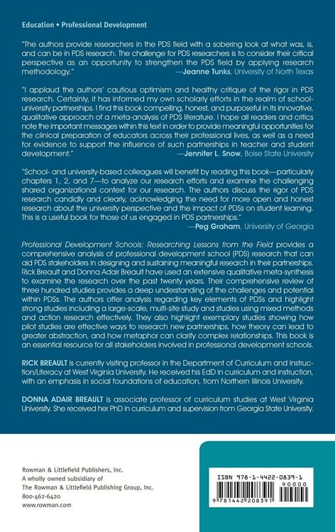 Produktbild: Professional Development Schools